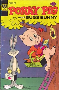 Whitman Porky Pig Warner Bros Whitman Comic Bugs Bunny First Aid #69 August 1976 - Picture 1 of 3