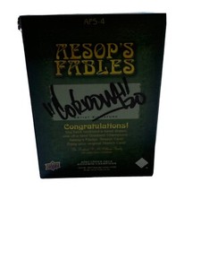 2020 Upper Deck Goodwin Champions Aesop's Fables #AFS-15 Sketch Card Auto #1/1