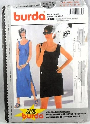 Burda 2965 Tank Dress, bust 32.5 - Image 1 of 2
