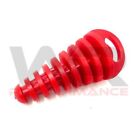 Exhaust Wash Plug Bung Red for Yamaha YZ 400 , YZ 465 , YZ 490