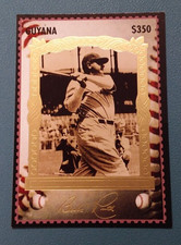 1994 CURTIS MANAGEMENT GROUP BABE RUTH GUYANA BASEBALL CARD    #3