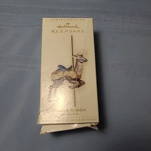 2006 Hallmark Andenken "TÄNZELNDES RENTIER" Ornament 3. in Karussellfahrt Serie - Bild 1 von 4