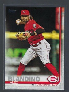 2019 Topps  #374  ALEX BLANDINO  REDS
