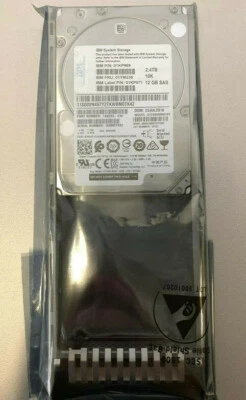 IBM 01KP969 01YM238 01KP971 V3700 V2 2.4TB SAS 2.5In 10K 12Gb/s HDD Hard Drive - Image 1 of 3