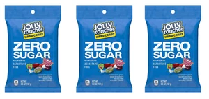 JOLLY RANCHER Sugar Free Fruit Candy, Individually Wrapped, 3.6 oz (3 Count) - Picture 1 of 6