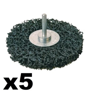 5 discos abrasivos giratorios de policarburo giratorio de 100 mm - 583244 - Imagen 1 de 2