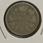 Canada 10 Cents KM 3 VG 1899