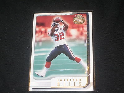 JONATHAN WELLS GENUINE PACK PULLED AUTHENTIC FOOTBALL INSERT CARD RARE /132 - Image 1 of 2