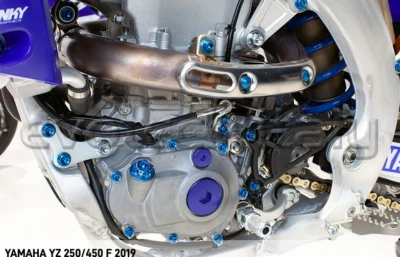 Tapón de llenado de aceite para Yamaha YZ 250 450 F 2019 Accesorios de motocicleta Aluminio Foto 1 de 4