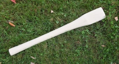 ~Mango de hacha de crucero de silla de montar de 24" de doble broca HICKORY MANCHADO ~ Sin terminar Foto 1 de 4