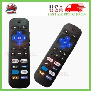 New Replacement Remote RC280-01 For TCL ROKU TV  Vudu 32FS3700 40FS3750 8 Keys - Picture 1 of 13
