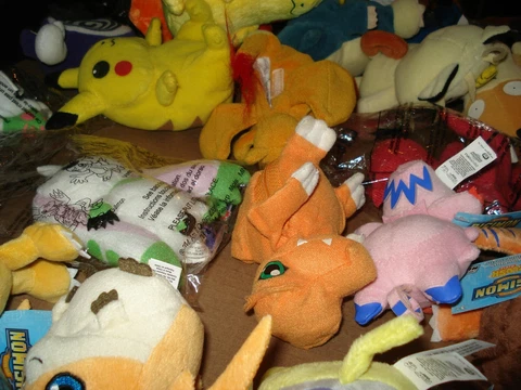POKEMON / DIGIMON ASSORTED PLUSH PLUSHIES-USE MENU-FREE COMBINED SHIPPING-DQ BK Cover