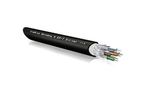 Meterware Viablue EP-7 Silver Cat 7 High End Netzwerkkabel OFC Versilbert - Bild 1 von 1