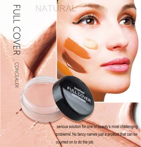 Full Coverage Matte Liquid Foundation Concealer Face Under Eye Coverage Anti-Age - Picture 1 of 17