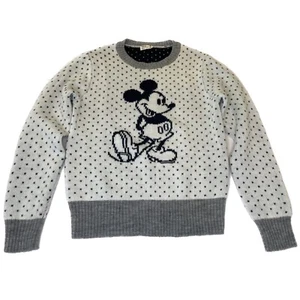 Uniqlo Crew Neck Kids Unisex Reversible Sweater Sweatshirt Size 8 - Picture 1 of 6