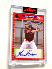 OLIVIA PICHARDO 2023 Pro Set Auto 1st female D1 Baseball Player /254