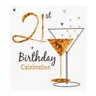 21st Birthday party invitation cards, Inc. envelopes. 6 Pack Simon Elvin Qlty