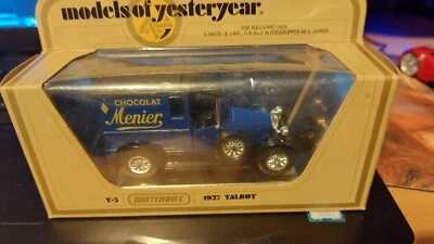 Y-5 1927 Talbot - Chocolat Menier - Matchbox Models of Yesteryear - Image 1 of 4