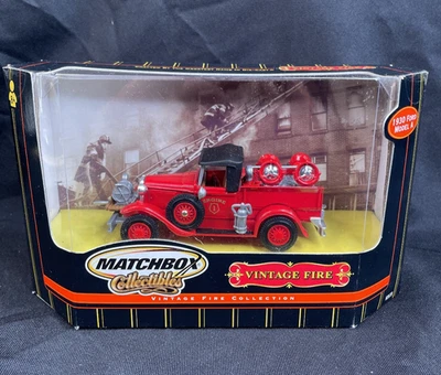 Matchbox Collectibles Vintage Fire 1930 Ford Model A 1:43 - Image 1 of 4