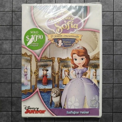 Sofia The First: Enchanted Feast - (Spanish Ver, DVD) Region 1 & 4 - NEW SEALED - Image 1 of 2
