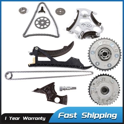 Kit de cadena de distribución N54B30A con ajustador de árbol de levas para BMW 135i 335i 535i X6 Z4 3,0 L Foto 1 de 4