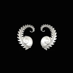 Georg Jensen. Sterling Silver Ear Screws #112 - Arno Malinowski. - Picture 1 of 5