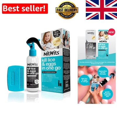 Dimethicone Lice Spray - Gentle Formula for Kids, 120ml Treatment Solution - Image 1 of 4