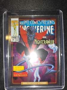 Nightcrawler #62 (Variant Cover Base) 2024 Marvel Masterpieces '92 Platinum - Picture 1 of 2