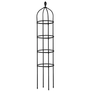 Elegant Garden Obelisk Trellis for Roses and Vines Enhance Your Garden's Beauty - Picture 1 of 11