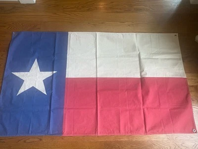 Pottery Barn Teen Canvas Bandera del Estado de Texas; Caja abierta; SIN etiquetas Foto 1 de 4