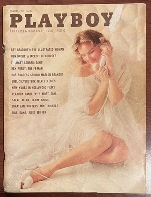 Playboy Magazine - March 1961 - Complete - Image 1 of 4