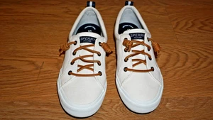 SPERRY TOP-SIDER DAMEN CREST VIBE LEINEN SNEAKER MEMORY FOAM GR.7 NEU - Bild 1 von 5