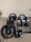 Untested Game Console Steering Wheel Sets X3