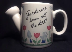Scotts Collectible Mug Gardeners Know All The Dirt Coffee Cup - Picture 1 of 3