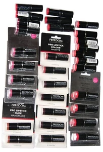 25 x Freedom Pro Lipsticks | 5 Shades | Brand New and Sealed JobLot - Picture 1 of 12
