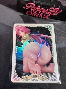 YAE MIKO Genshin Impact Goddess Waifu Anime Holo Girl Custom Card - Picture 1 of 1