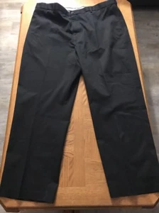 Savane Mens Straight Fit Pants Black Size 44x30-Brand New-SHIPS N 24 HOURS - Picture 1 of 4