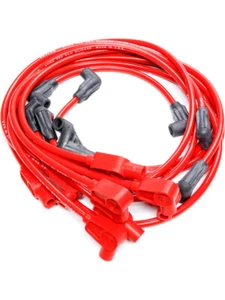 Taylor/Vertex Spark Plug Wire Set Spiro-Pro Spiral Core 8 mm Red 90 Deg (74211) - Picture 1 of 12