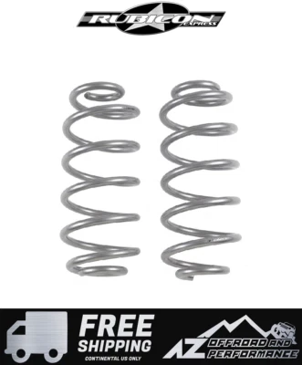 Rubicon Express 5.5" Lift Rear Coil Springs For 97-06 Jeep Wrangler TJ LJ RE1353 - Image 1 of 4