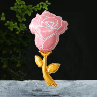 Enorme Globo Rosa Cumpleaños Boda San Valentín Decoración Floral Helio/Aire Foto 1 de 4