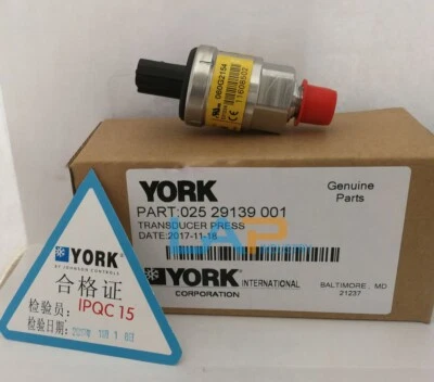 1PCS NEW FOR YORK Air Conditioner Pressure Sensor 025-29139-001 - Image 1 of 3