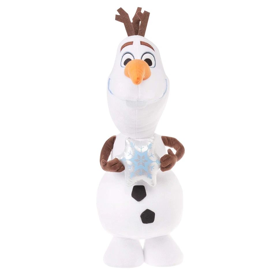 Disney Frozen Olaf Porch Door Greeter Holiday Christmas Plush 24" Snowflake Xmas