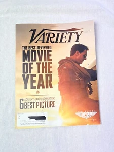 Variety Magazine Top Gun Maverick Tom Cruise March 2023 FYC Oscar Tar, Babylon - Picture 1 of 6