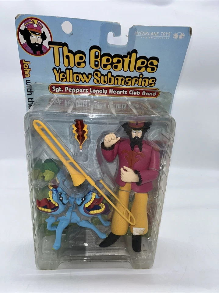 The Beatles 2000 McFarlane Yellow Submarine S2 Sgt Pepper John Lennon Figure