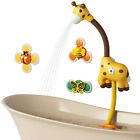 Bath  with  and 3 Suction Spinner  Cute Giraffe K1H5