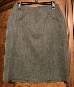 NWOT Vintage Women's Pencil Skirt Size 8 Gray - Picture 1 of 9