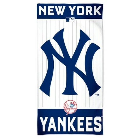 Brand New  MLB New York Yankees Full Size Beach And Home Decor Towel 30" X 60" Cover