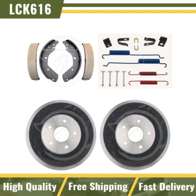 Tambores de freno traseros y zapatas de freno herrajes kit de resorte para Honda Odyssey 2001 Foto 1 de 4