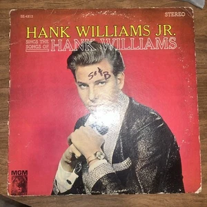 HANK WILLIAMS JR SINGS THE SONGS OF HANK WILLIAMS Vinyl LP Stereo E4481 VGs/Gv - Picture 1 of 8