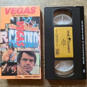 Vega$ The Original Movie *Tested* VHS Robert Urich, June Allyson, Jack Kelly - Picture 1 of 2